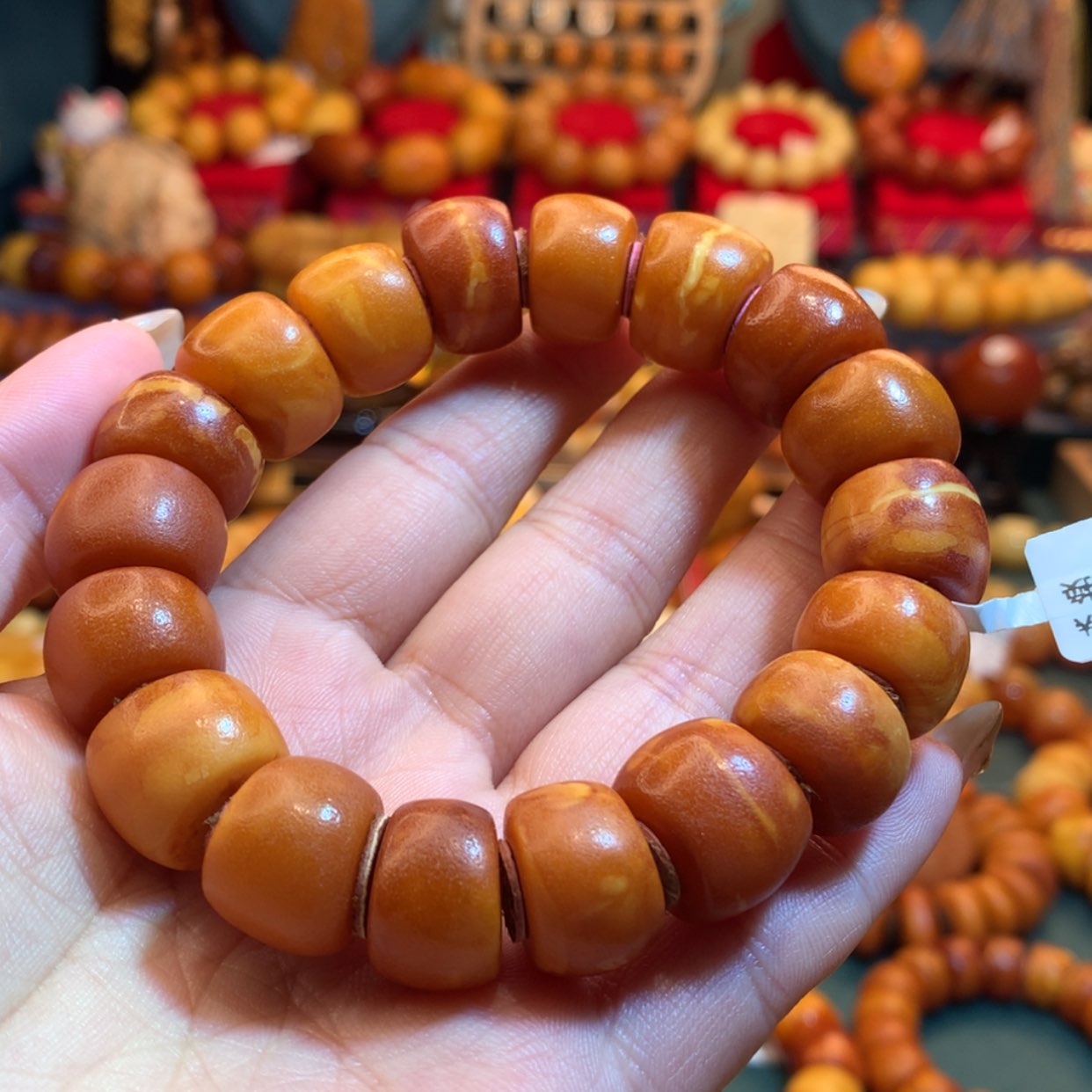 【闪购商品】蜜蜡手串未镶嵌蜜蜡手串