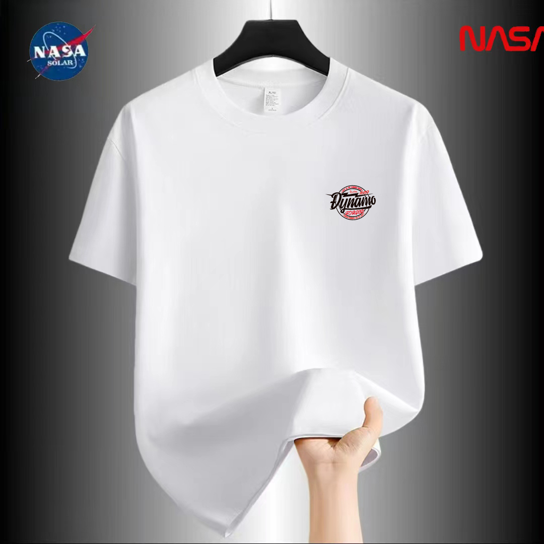 NASA联名纯棉夏季圆领短袖T恤微宽松时尚男女同款休闲百搭02