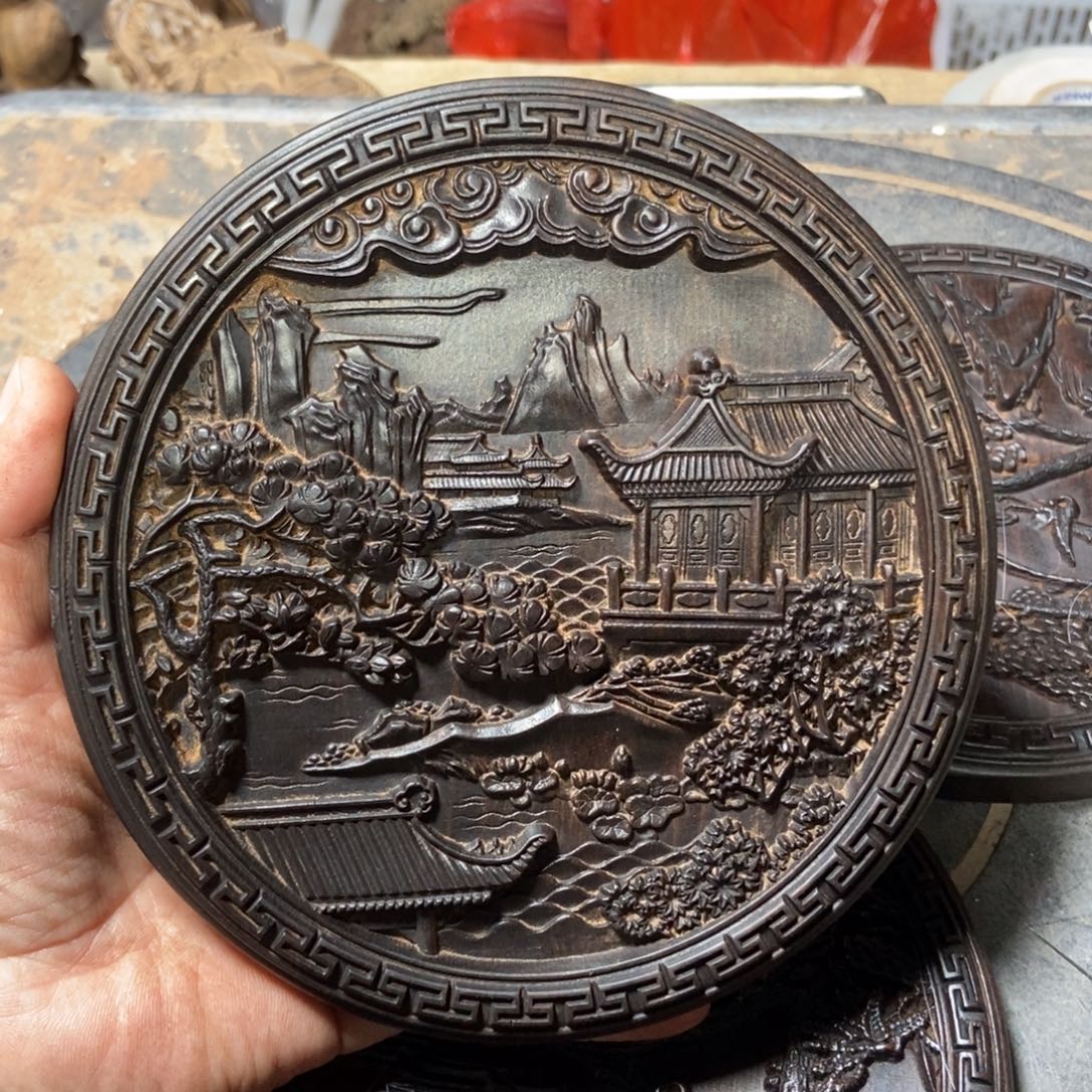 豪***丈木成品摆件福利放漏