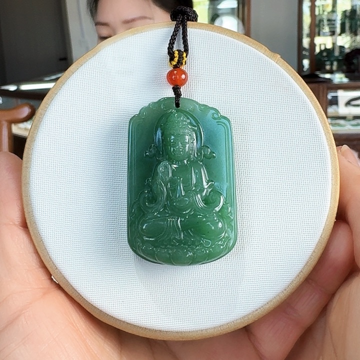 密玉（石英质玉）未镶嵌吊坠