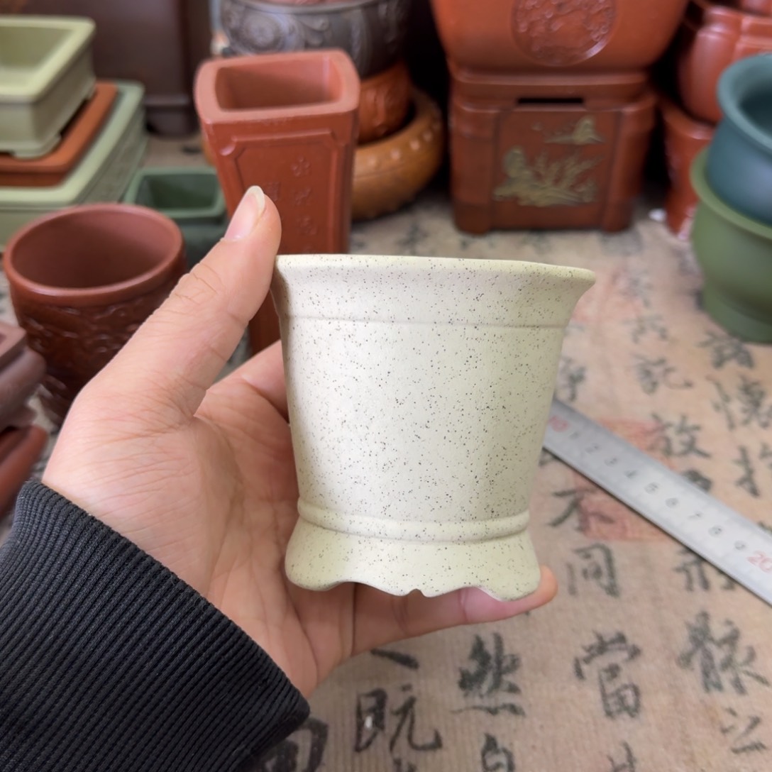 紫砂花盆2号宜兴紫砂正品8x7.8