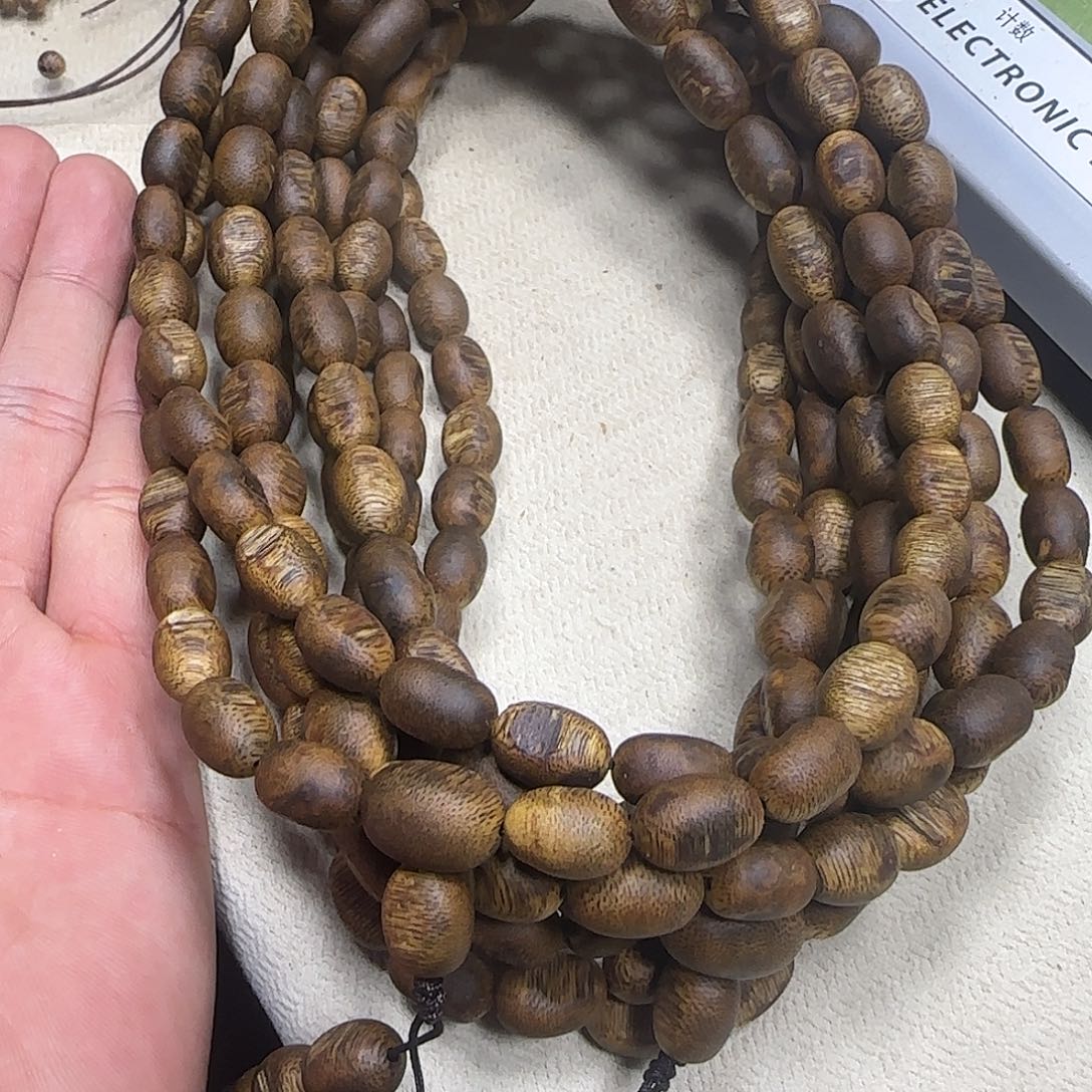 沉香沉香碎屑奇楠沉香留疤长串30g+乌身多样性发一条