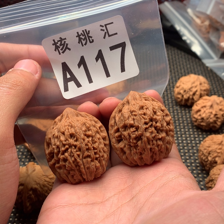 文玩核桃把件蒜头