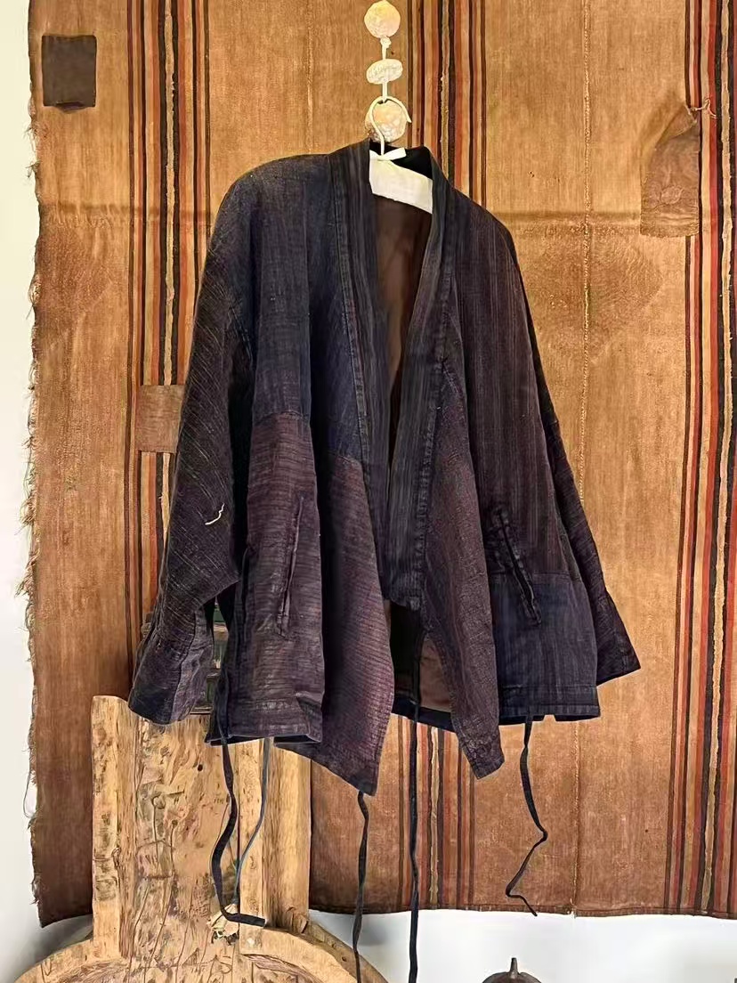 初米分享原创古古麦双层外套