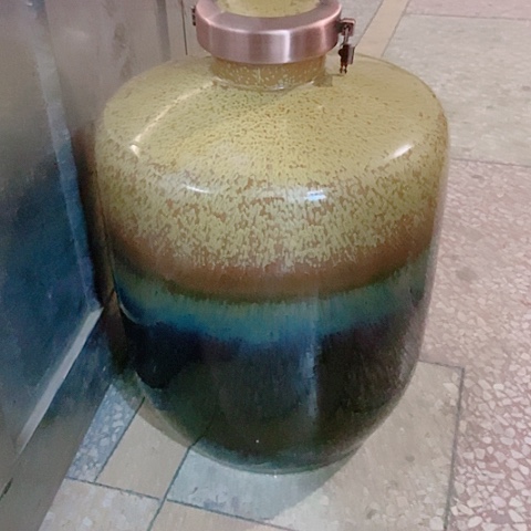 壶50斤枫叶釉酒坛陶瓷