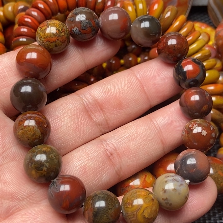 玛瑙/玉髓手串未镶嵌