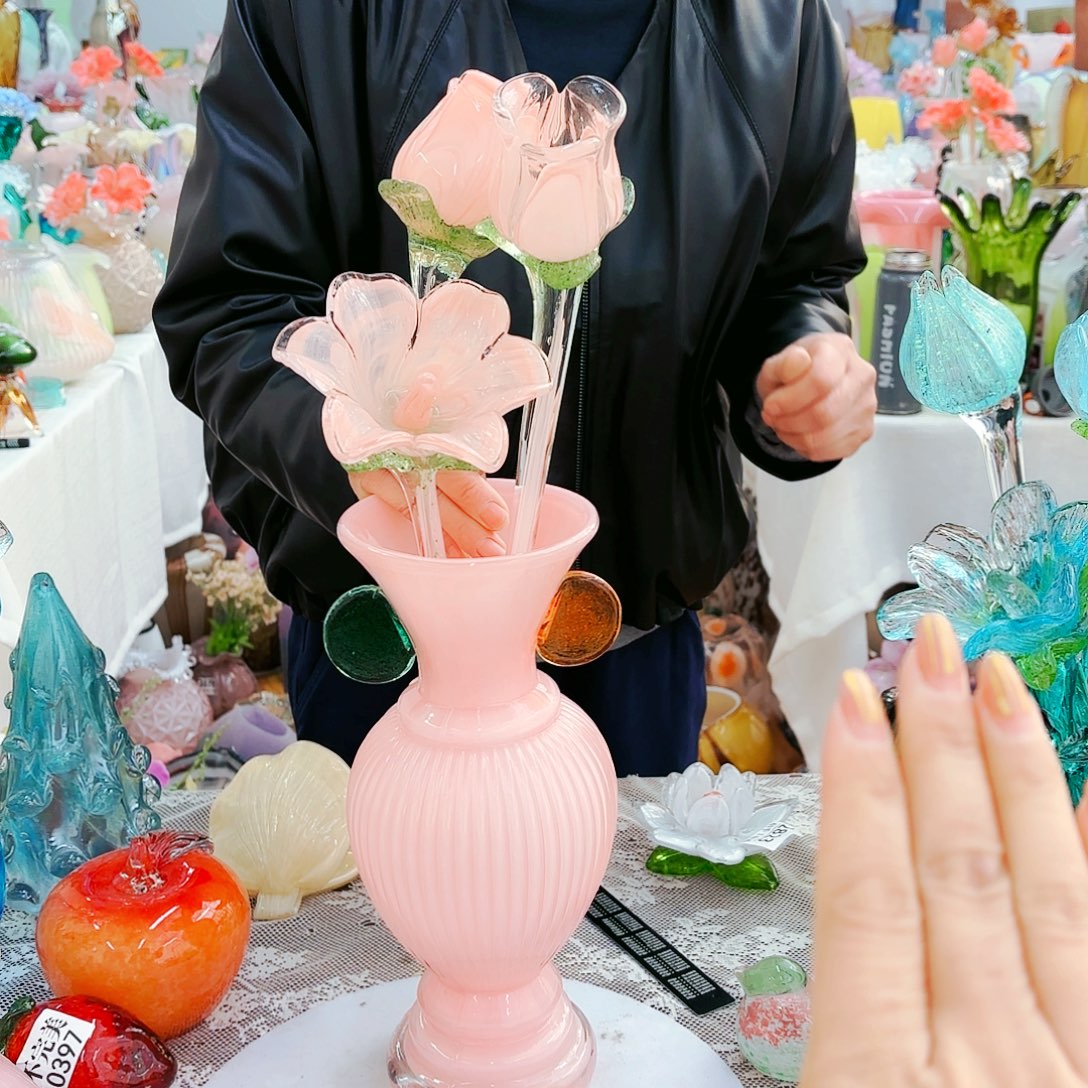 3花1瓶开播福利安妮家花瓶花器摆件