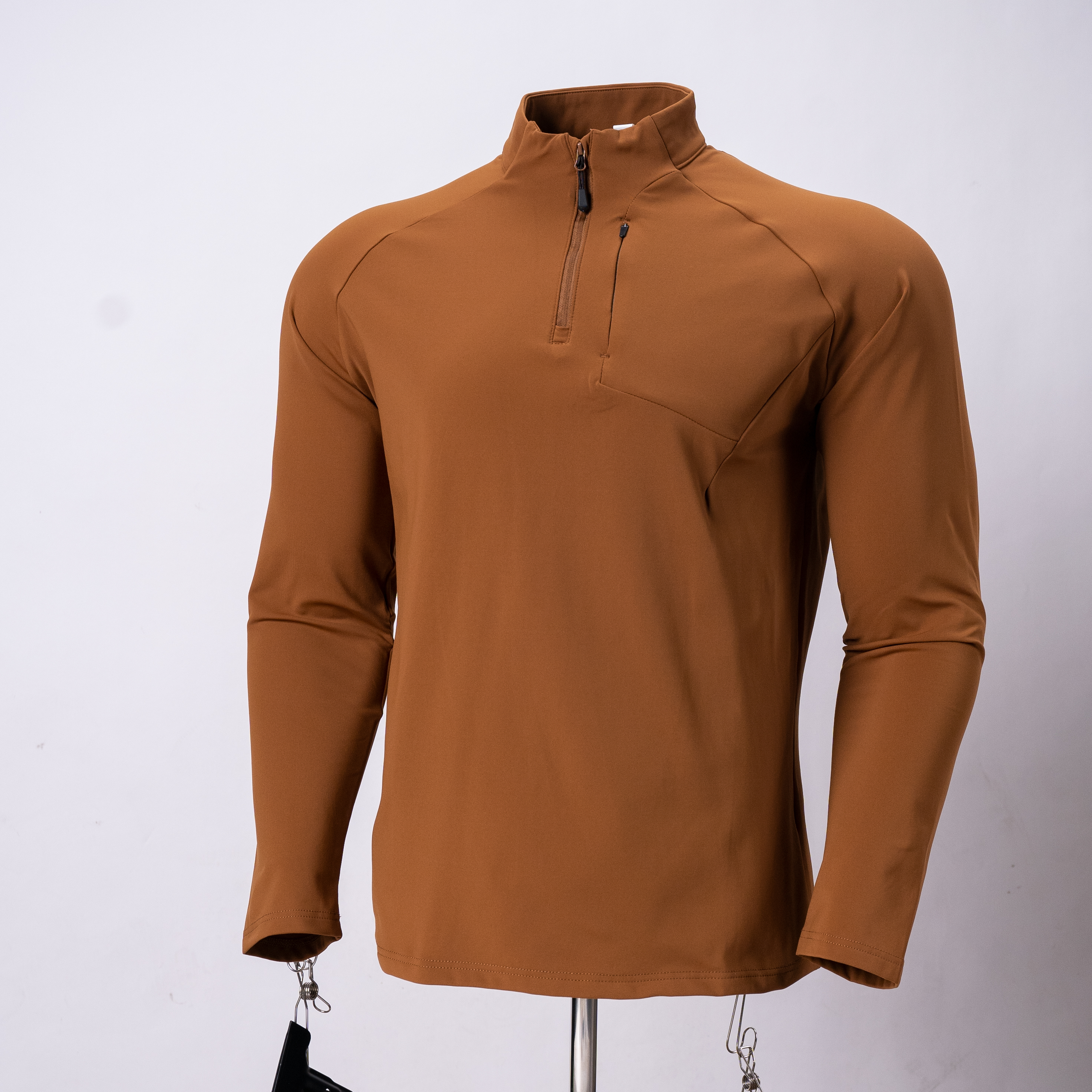 比家秋款【金标】 88120 长袖半拉链卫衣