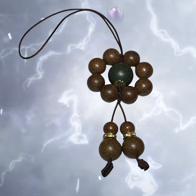 养营药方合香珠+中间梦灵方薰衣草合香珠非遗传承手工艺手机挂链