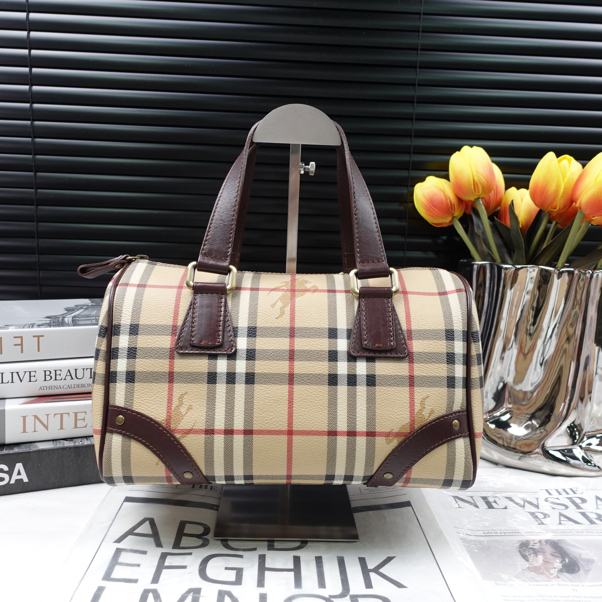 95新 BURBERRY/博柏利 /单肩包/T10250260