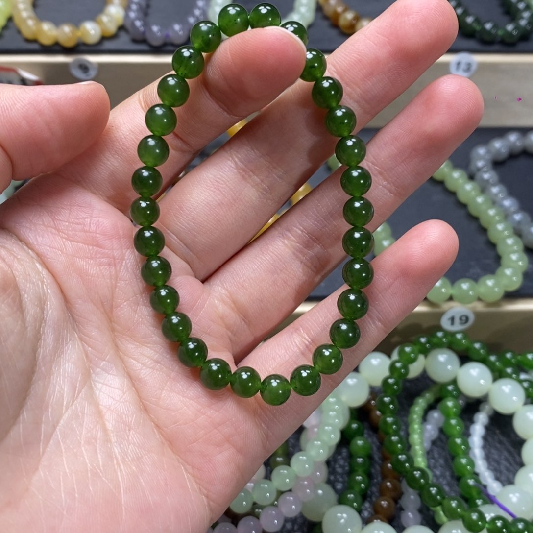 和田玉手链未镶嵌