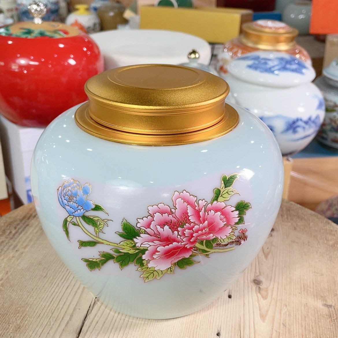 【闪购商品】罐陶瓷茶叶罐密封罐