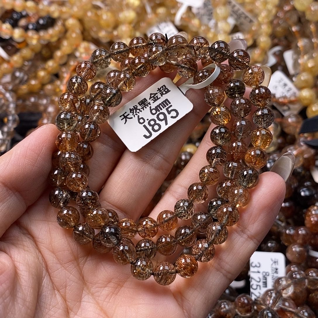 水晶未镶嵌手链水