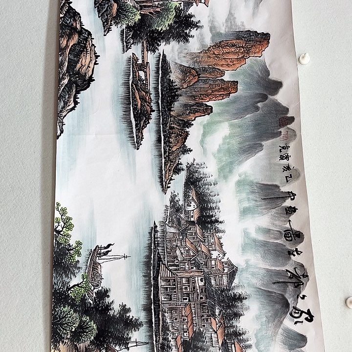 鲁岳美术艺术作品2