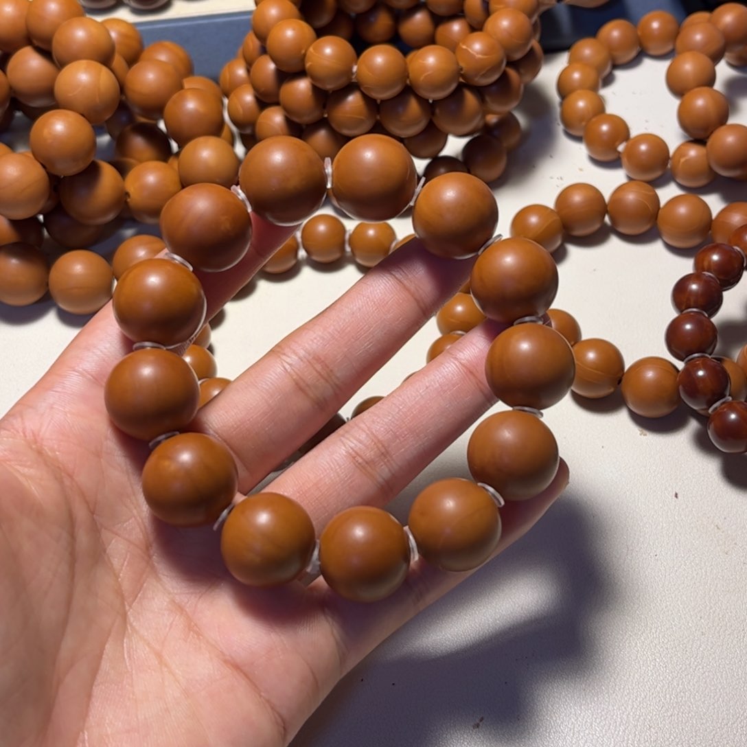 橄榄核手串/手链1.78精品铁核同轴