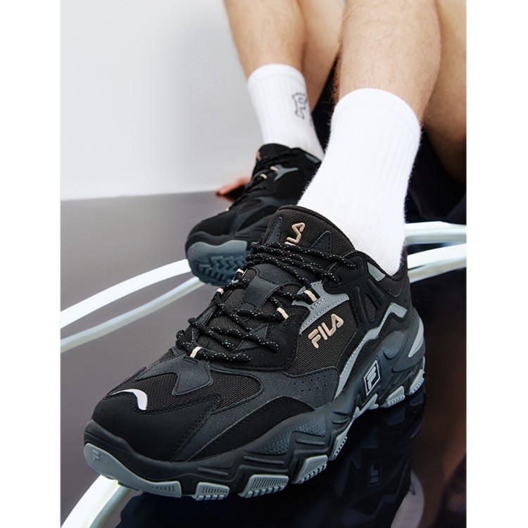 Fila/斐乐掠夺者2代加厚老爹鞋厚底增高复古运动鞋F52M542173F+RH