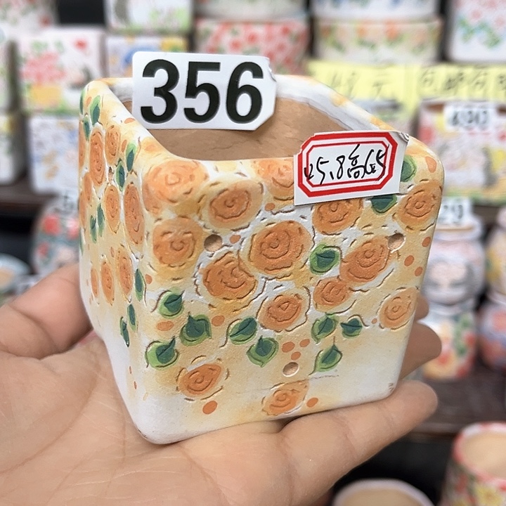 红陶手工多肉植物花盆