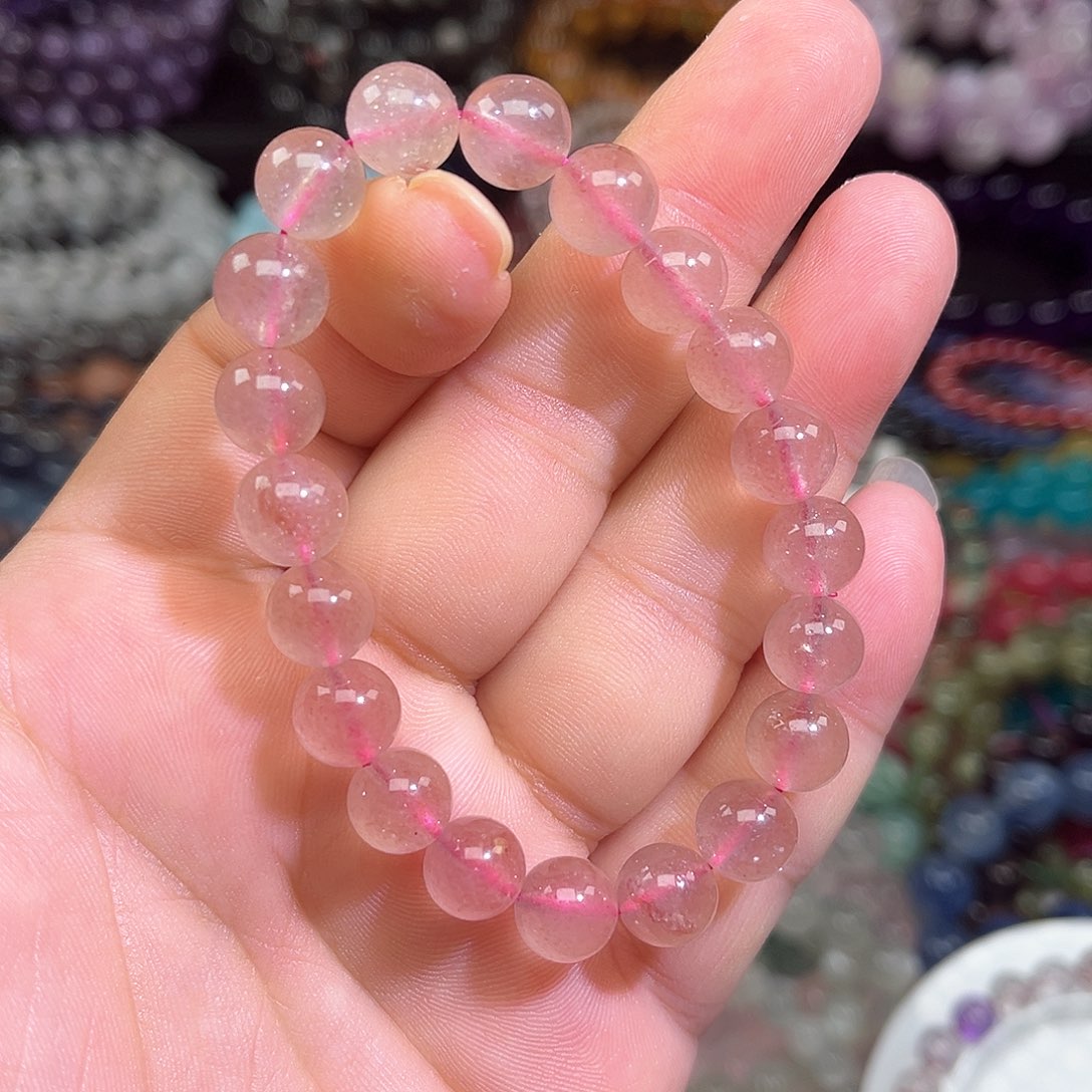 水晶手链未镶嵌天然水晶未镶嵌