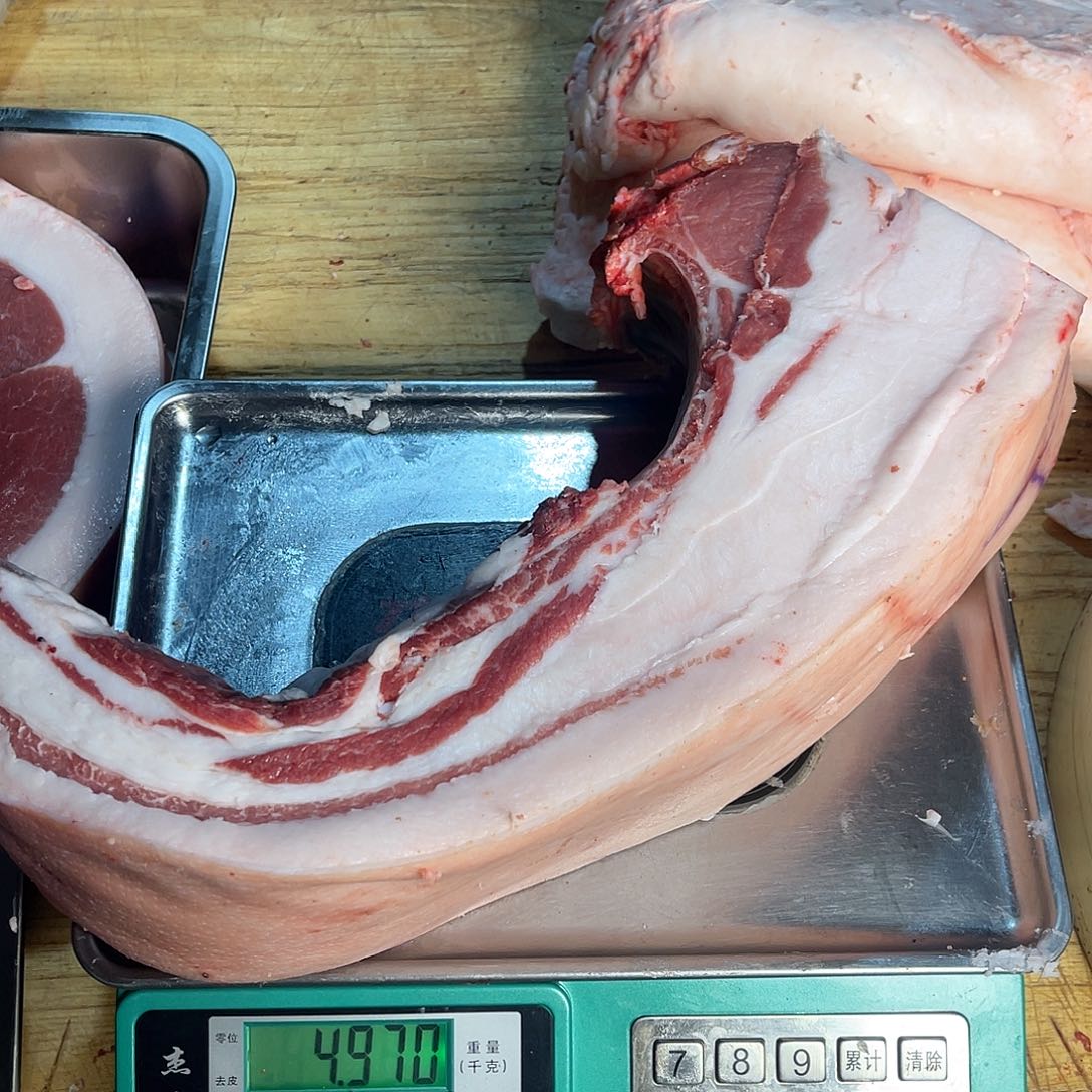 7天中国大陆9.8斤肋条