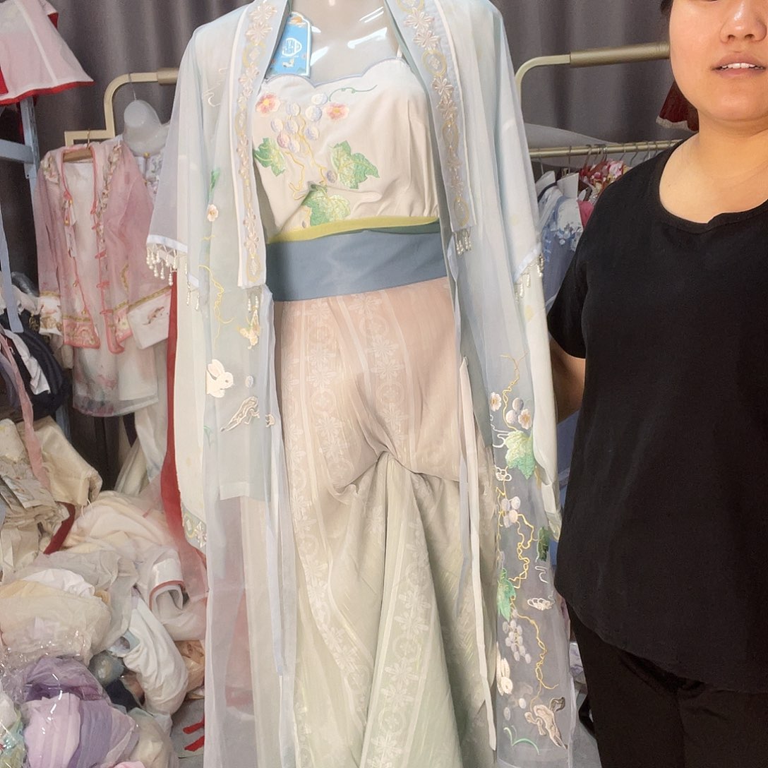 霓裳锦宫s m l蓝色宋备注尺码