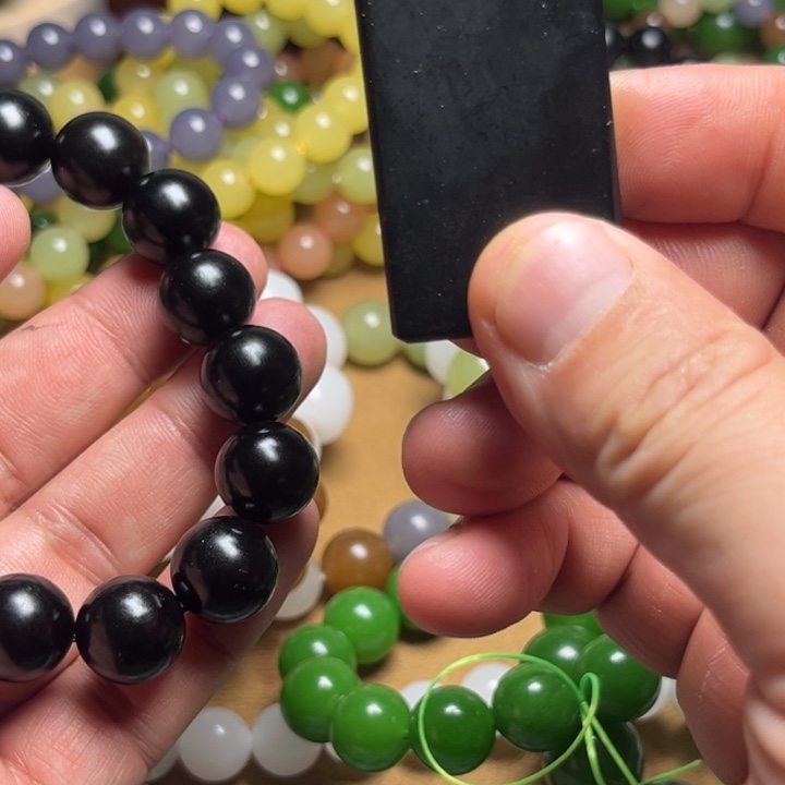 黑羊脂手链14mmmmmmmm