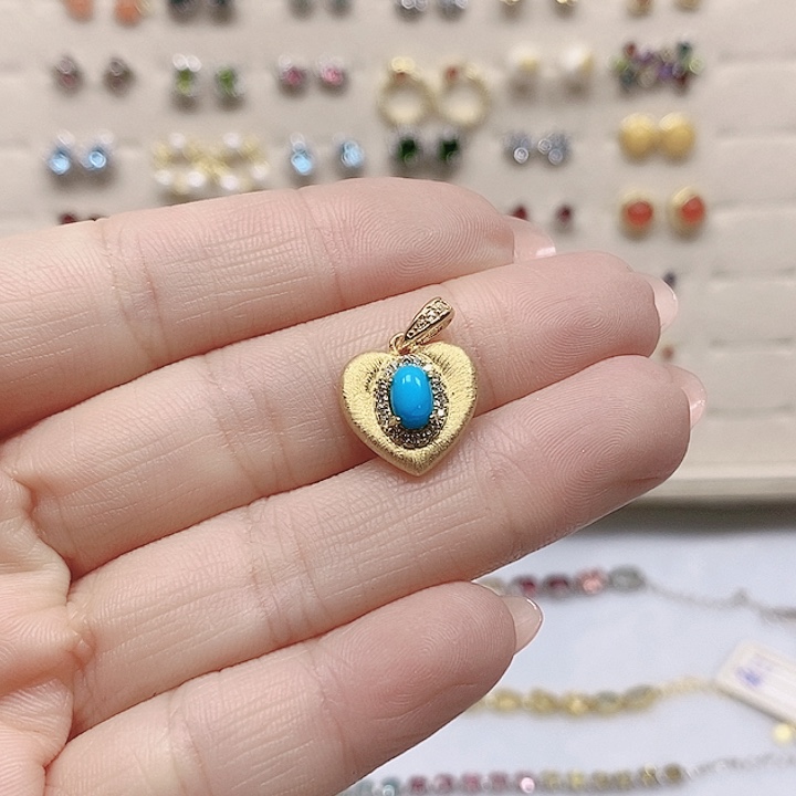 南红玛瑙颈饰银S925镀金镶嵌