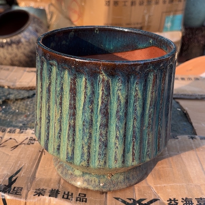 紫砂茶碗瑕疵口径16*18