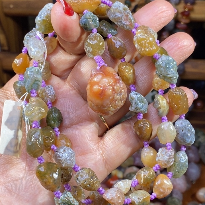 玛瑙/玉髓珠宝半成品未镶嵌