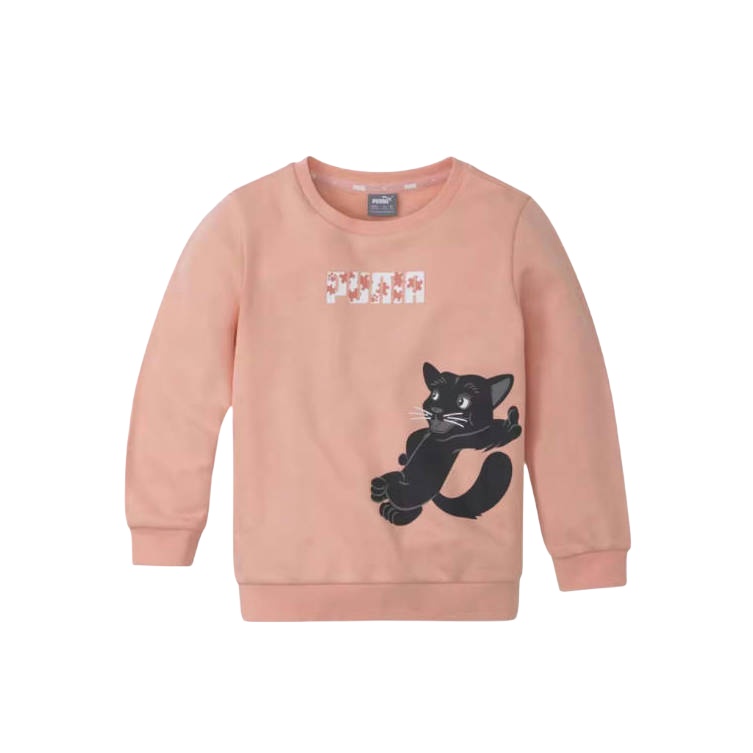 Puma/彪马正品新款儿童简约时尚印花休闲运动卫衣84591726