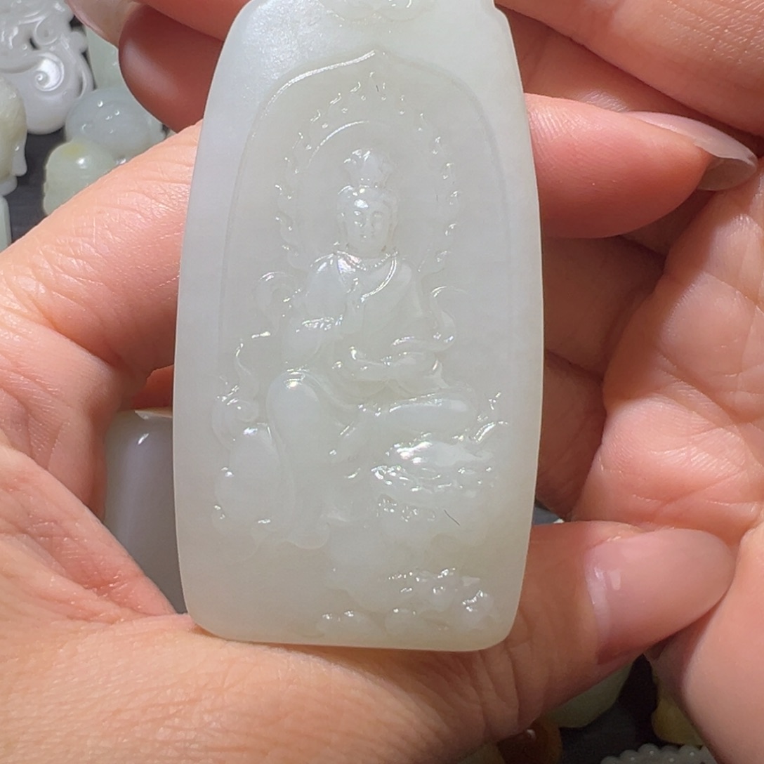 颈饰未镶嵌和田玉⁽****賢