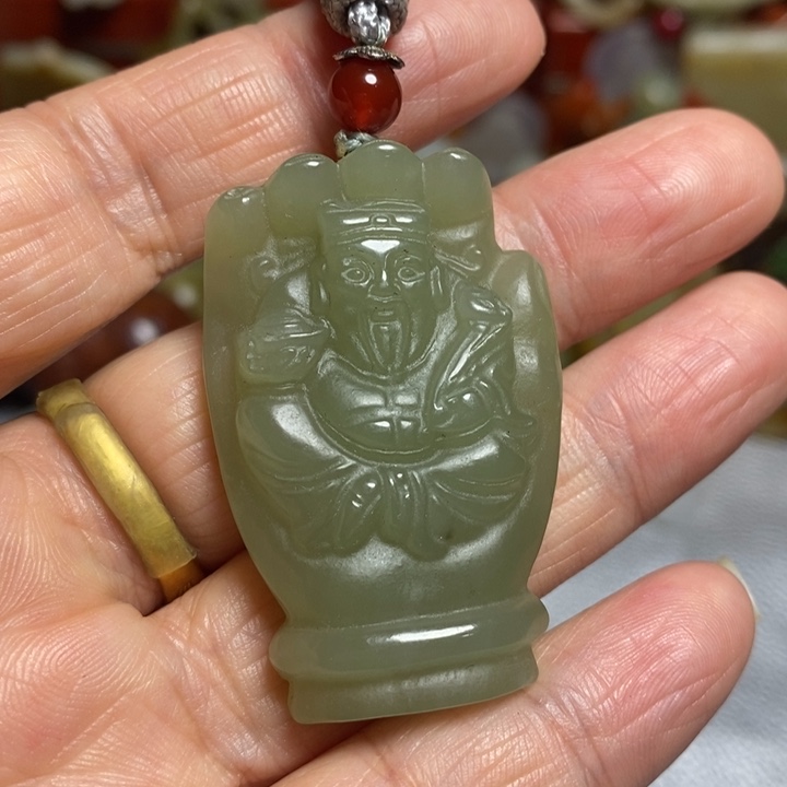 滴血莲花菩提吊坠