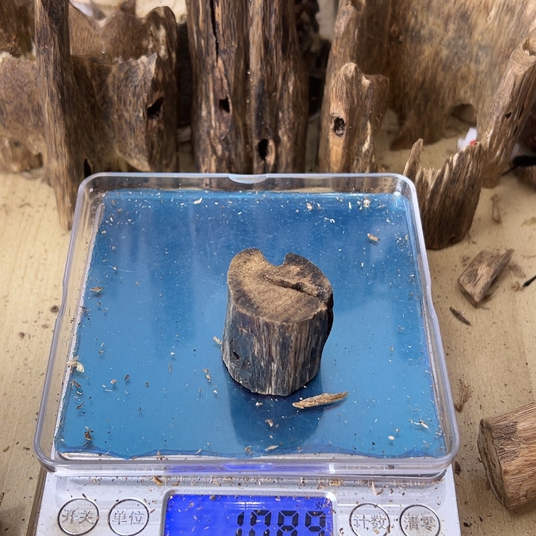 香料绿奇楠虫漏10克乌身