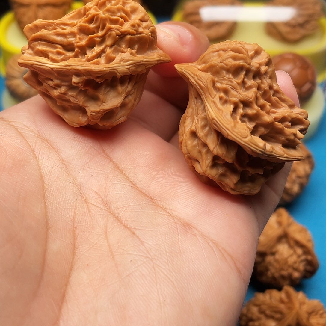 文玩核桃把件鸳鸯