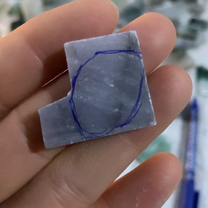 翡翠裸石翡翠定制毛料