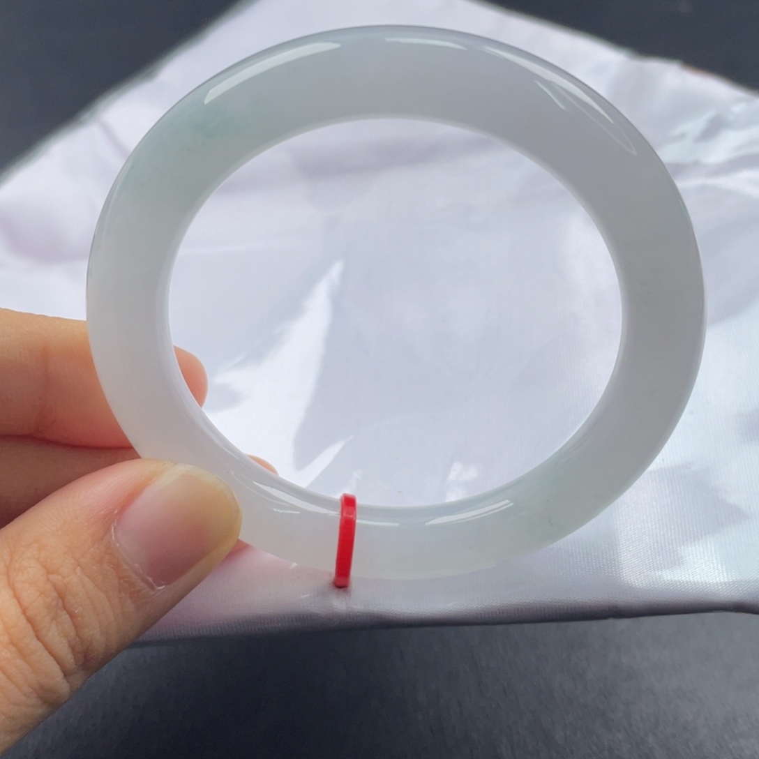 翡翠未镶嵌手镯5051圈