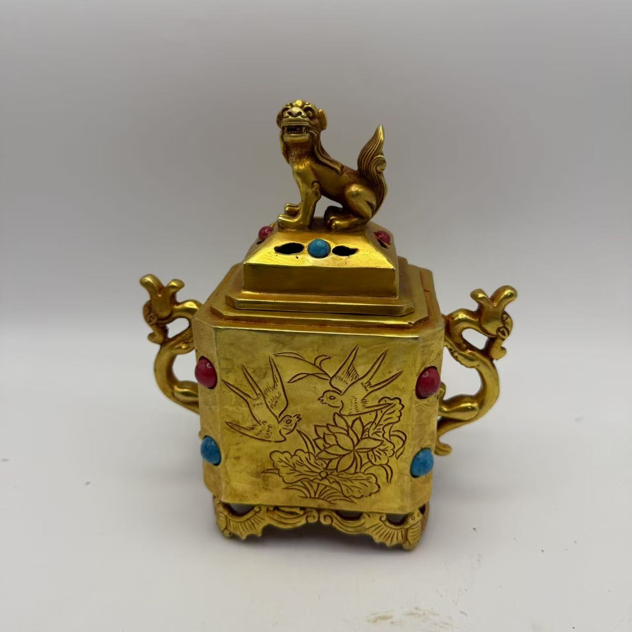 JY141/AW 多宝方炉/摆件