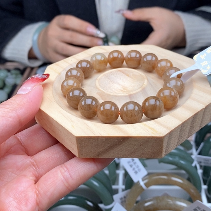和田玉（糖玉）手链未镶嵌