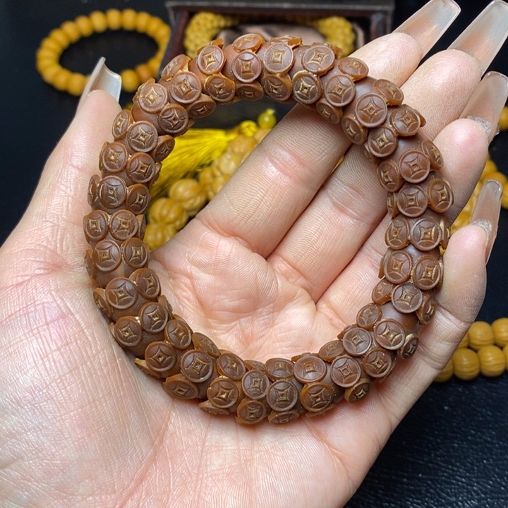 猴头核桃吊坠猴头