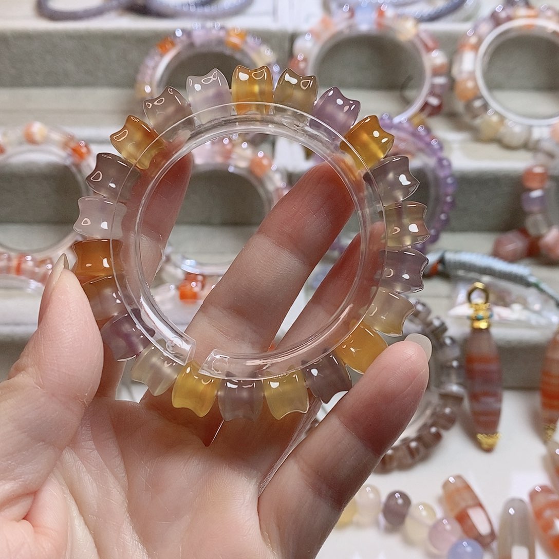 玛瑙/玉髓未镶嵌手串