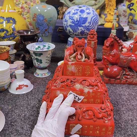 瓷片摆件家居设计的