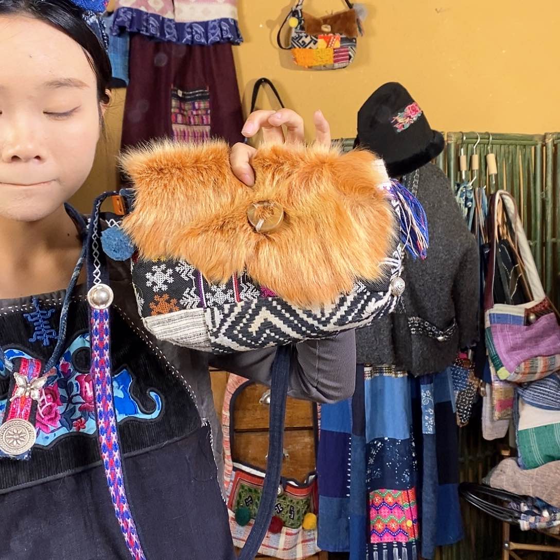 织绣手工制作包包