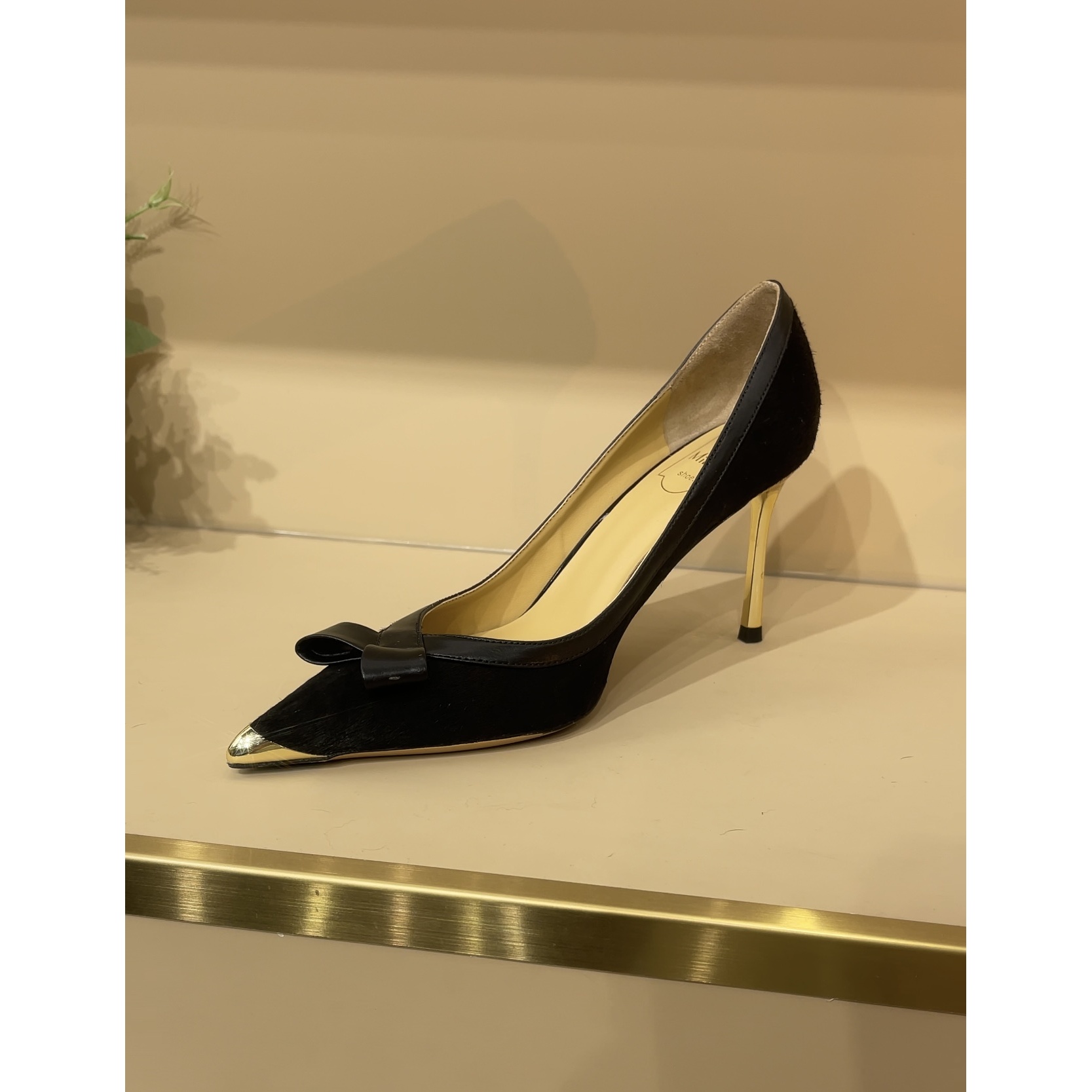 【米蒂图】高跟鞋女2025年洋气新款百搭气质尖头小众细跟女鞋