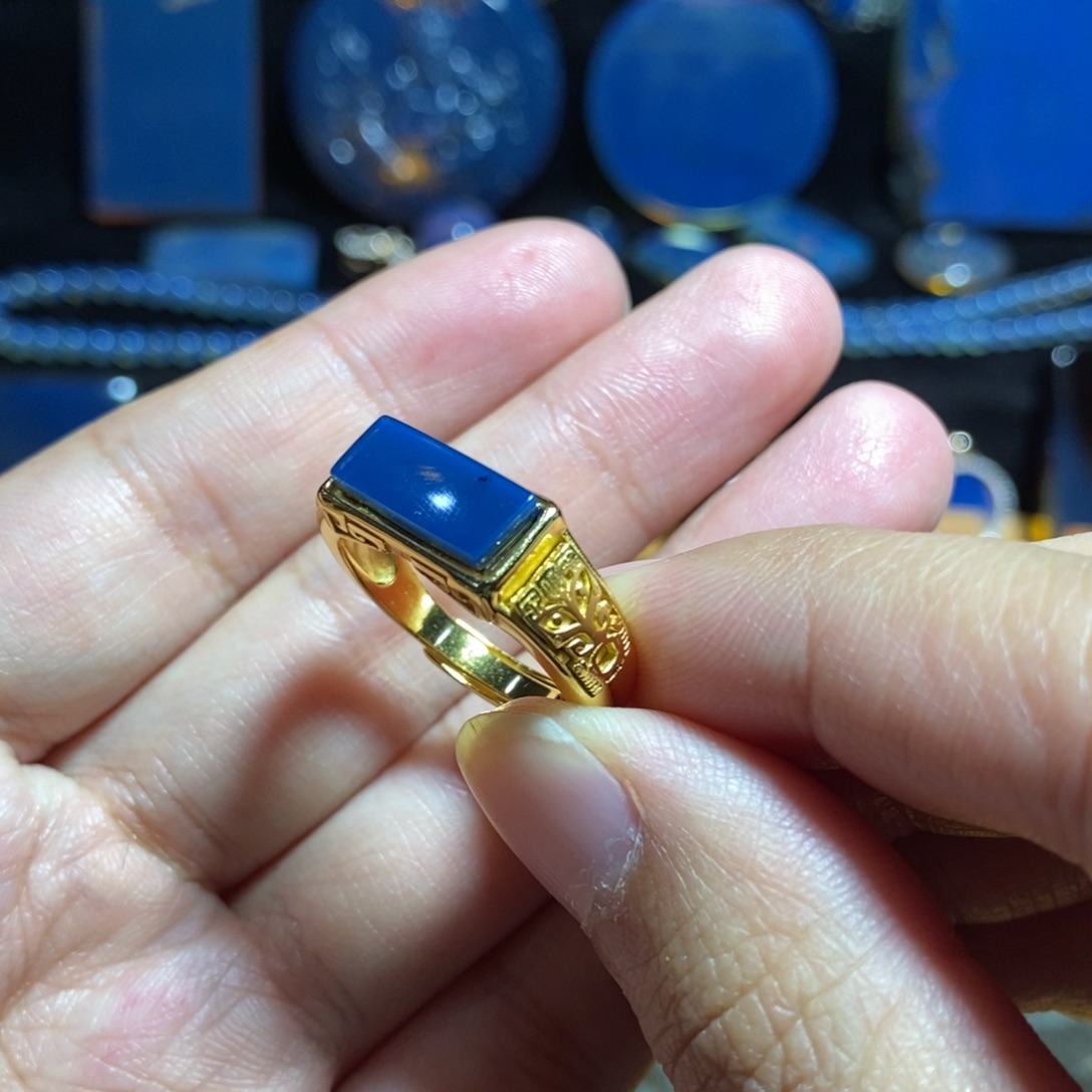 琥珀未镶嵌裸石多米尼加蓝珀