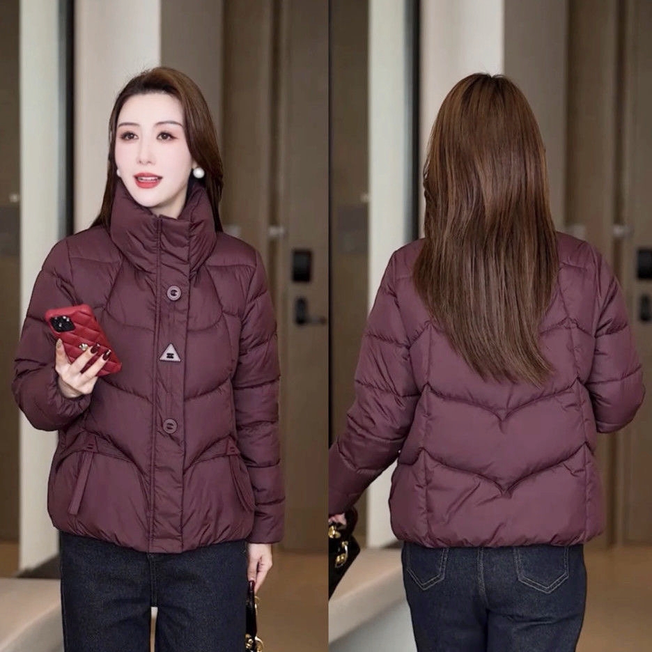 【运费补贴】洋气修身显瘦棉服女2025新款时尚宽松加厚棉袄保暖棉衣