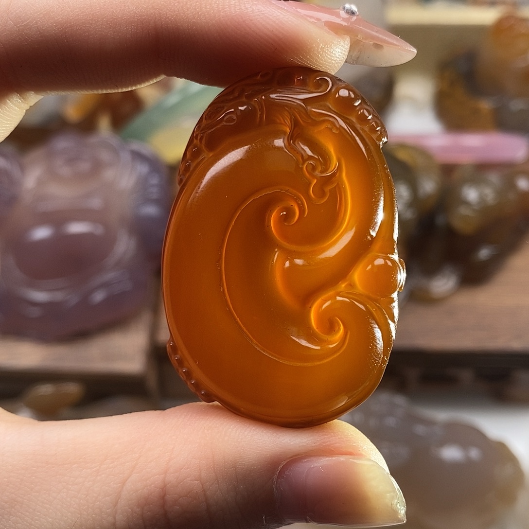 玛瑙/玉髓未镶嵌颈饰