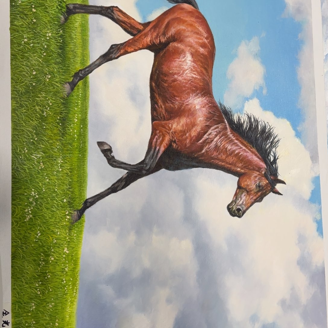 油画不知道为什么