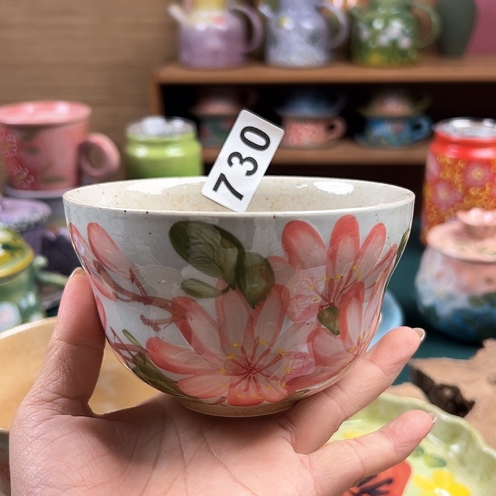 杯景德镇陶瓷手绘作品730