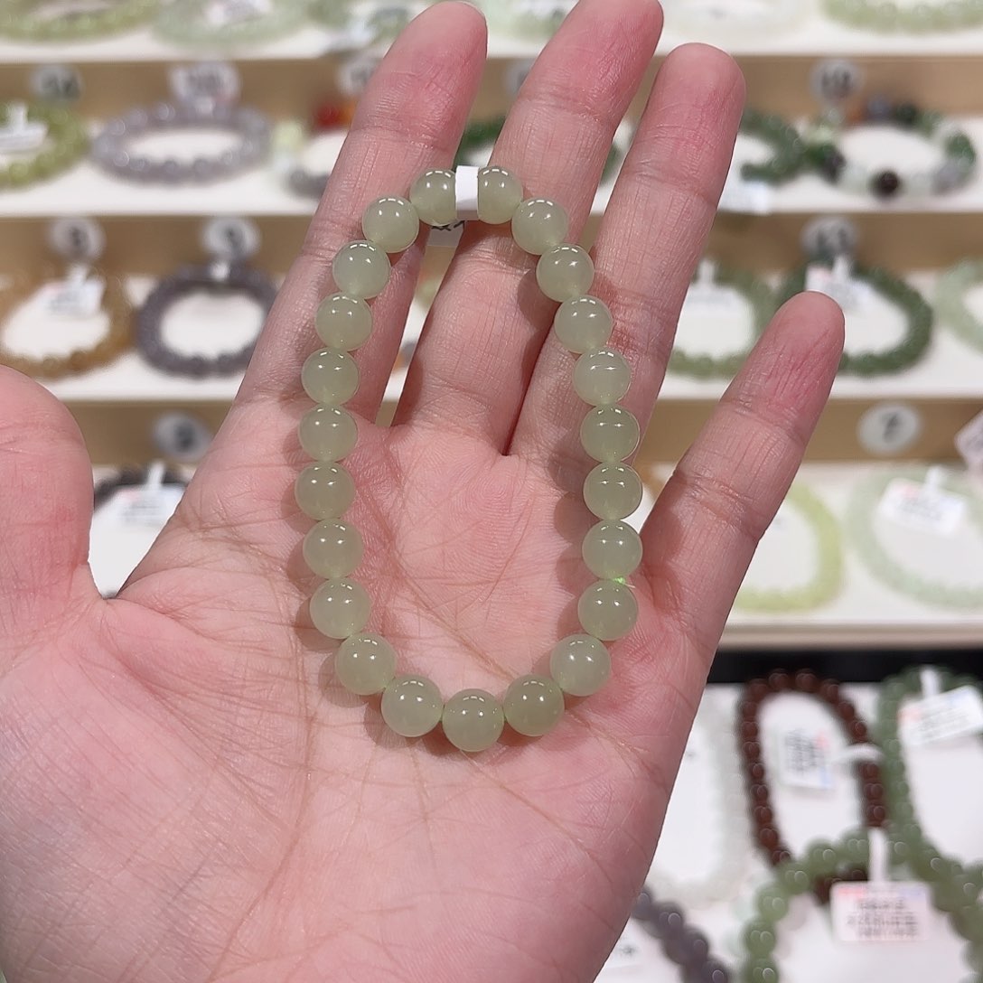 和田玉手链未镶嵌a