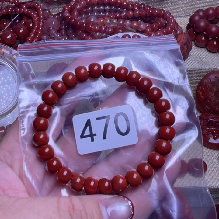 林***✪南红玛瑙未镶嵌手链