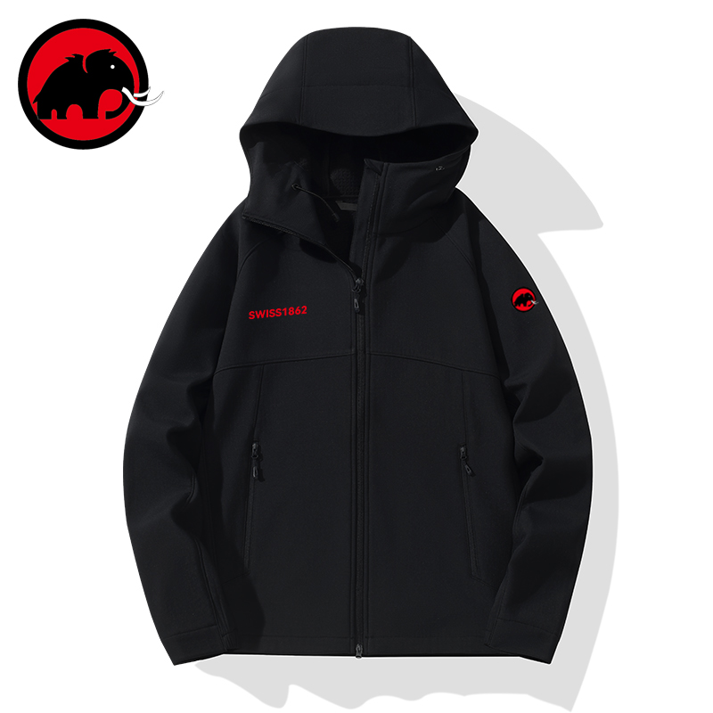 【断码专区】户外软壳冲锋衣防风男女同款MEUMAVT夹克冲锋衣外套